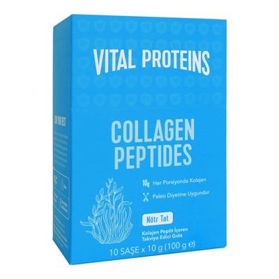 Коллагеновые пептиды Vital Proteins 10 пакетиков по 10 гр Нейтральный вкус