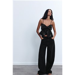 JEANS TRF RELAXED OVERSIZE TIRO MEDIO