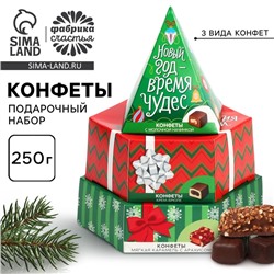 Конфеты подарочные «Новый год – время чудес», 250 г.
