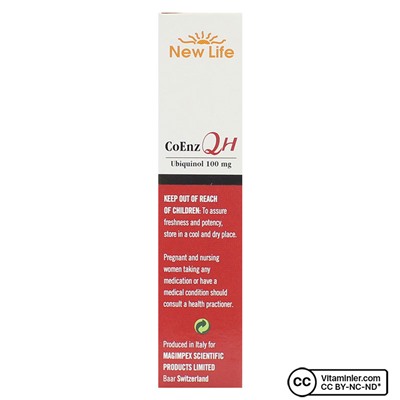 New Life CoEnz QH 30 капсул