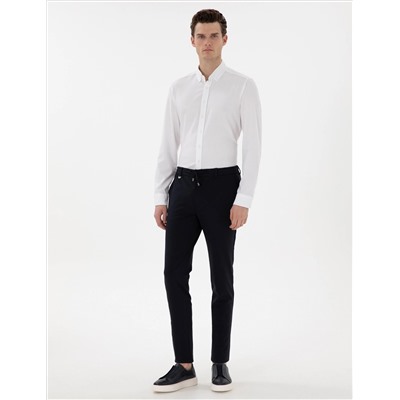 Navy Blue Classic Classic Jogger Pants