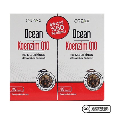 Ocean Coenzyme Q10 30 + 30 капсул 2 шт.