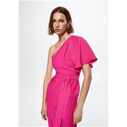 Mono largo asimétrico -  Mujer | MANGO OUTLET España