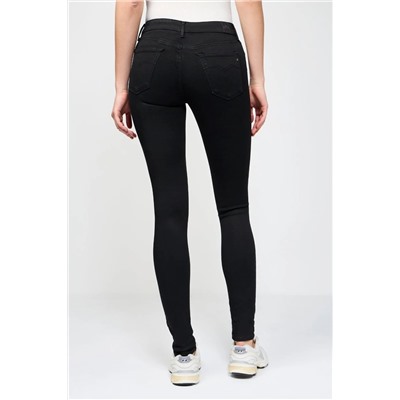 Pantalón skinny fit New Luz - Negro