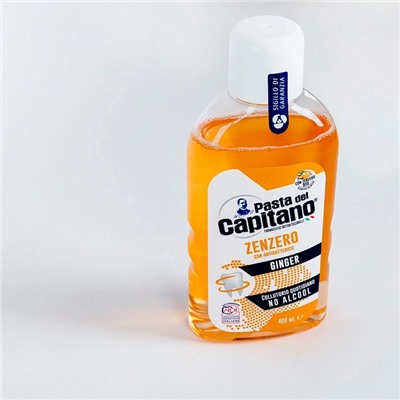 Ополаскиватель Pasta Del Capitano Zenzero/Ginger (антибактериальный с имбирем), 400 мл