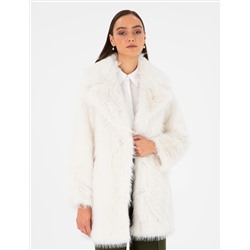 Ecru Comfort Fit Furk