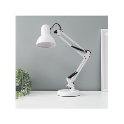 Лампа настольная 810 "Деко, белая" E27 40W RISALUX