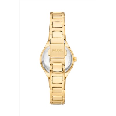 Reloj de cuarzo de acero Eevie - Dorado