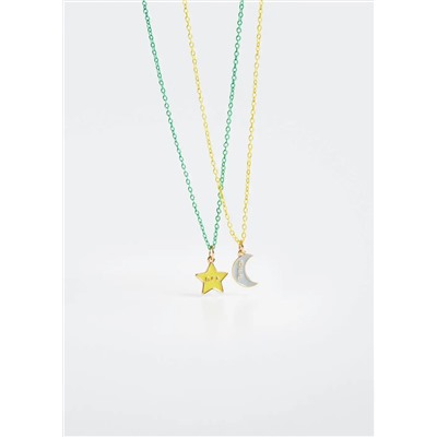 Pack 2 collares best friends -  Niña | MANGO OUTLET España
