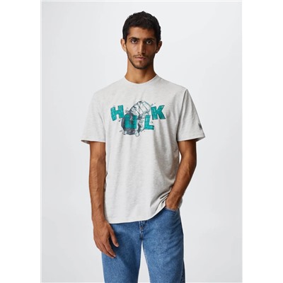 Camiseta algodón marvel -  Hombre | MANGO OUTLET España