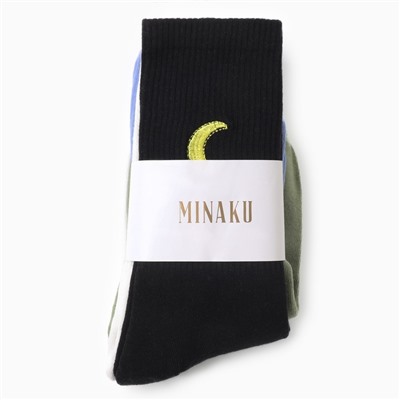 Набор женских носков MINAKU, р-р 36-41 (23-27 см)