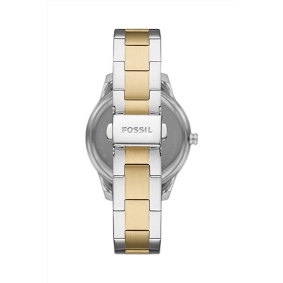 Reloj de cuarzo de acero Stella Sport - Plateado y dorado