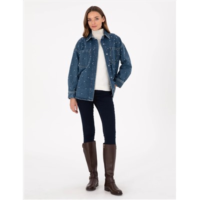 Indigo Comfort Fit Jean Jacket