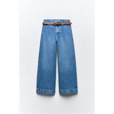 JEANS Z1975 WIDE LEG CROPPED TIRO ALTO
