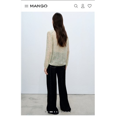 Лёгкая блуза  Mang*o  Экспорт