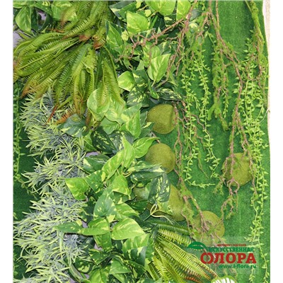 Фитостена фрагмент №1 (H-120*60 см)