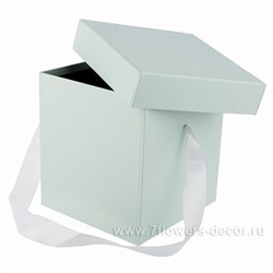 Коробка подарочная с ручкой, 13x13xH14 см