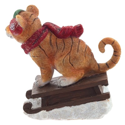 Фигурка декоративная "Тигр", L13,5 W7,5 H11,5 см