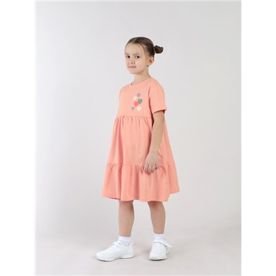 CSKG 64019-47-432 Платье для девочки,персиковый