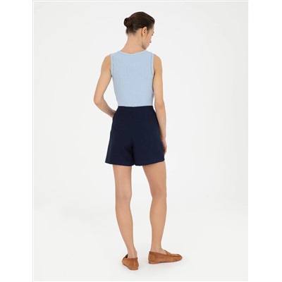 Синий бывший Slim Fit T -For