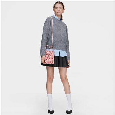 Bolso mini Tous Manifesto - coral