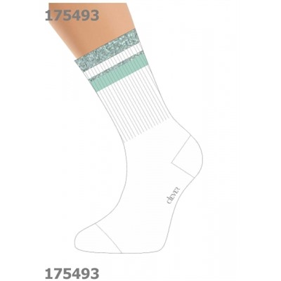 CLEVER CLE Носки жен.Д5422 8 Марта хл+эл Д5422