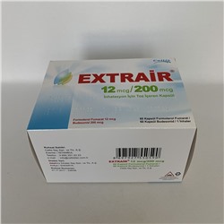 EXTRAIR 12 MCG-200 mcg inhilasyon için toz içeren 60+60 kapsül