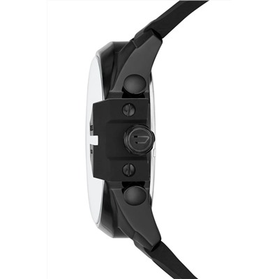 Reloj de cuarzo de silicona - Cronógrafo - Negro