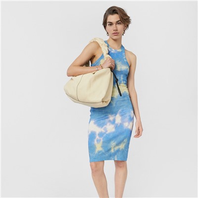 Bolso de hombro Tous Soft - cuero - beige