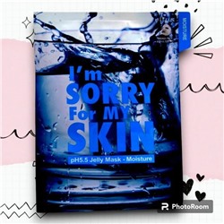 I'm Sorry for My Skin. Тканевая маска pH5.5 УВЛАЖНЯЮЩАЯ,  pH5.5 Jelly Mask - Moisture, 33 мл.