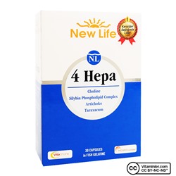 New Life 4 Hepa 30 мягких капсул