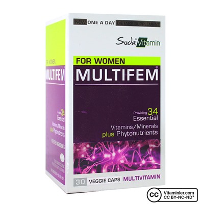 Витамин в воде Multifem Multivitamin 30 капсул