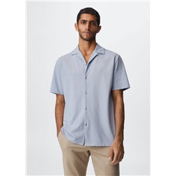 Camisa piqué algodón -  Hombre | MANGO OUTLET España