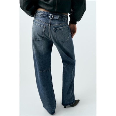 JEANS TRF SLOUCHY TIRO MEDIO TRABILLA