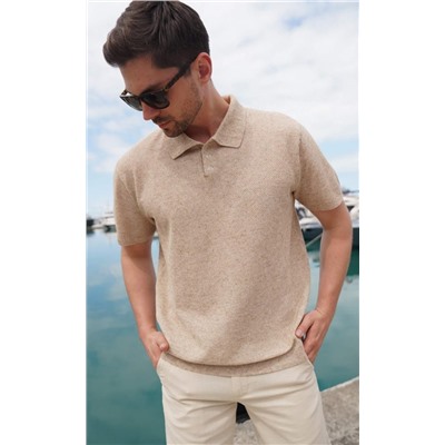 Футболка лен F011-06LN natural linen