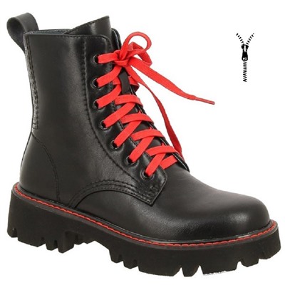 Ботинки Kenka 25-376 черн\кр ( 4,0 )
