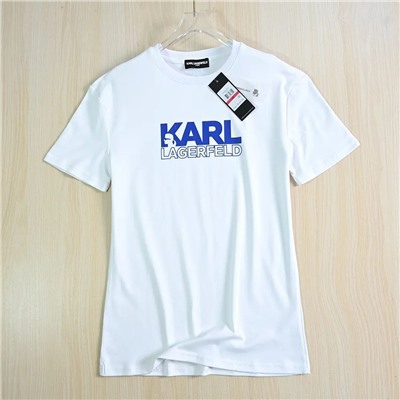 Хлопковая футболка  KARL LAGERFEL*D ОРИГИНАЛ!