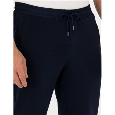 Navy Blue Slim Fit Trade Close Six