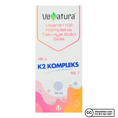 Комплекс витаминов К2 Venatura, 20 мл, капли