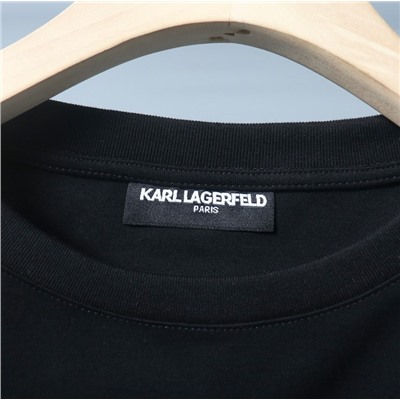 Женская футболка с короткими рукавами-подвесками KARL LAGERFEL*D ОРИГИНАЛ!