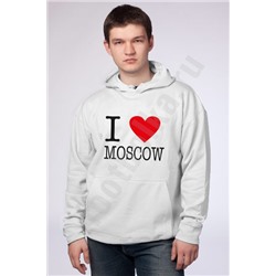 Толстовка "I love Moscow"