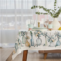 Скатерть "Этель" Flower mood  146х180см, 100% хл, репс 210 г/м2