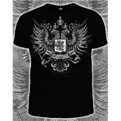 Футболка серая "Герб России" арт.14-1662 SALE