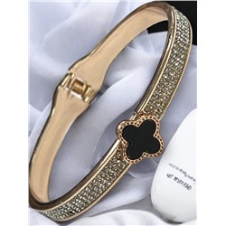 Браслет VAN CLEEF разъемный со стразами Б9