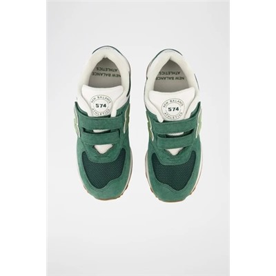 Zapatillas 574 - Verde y blanco