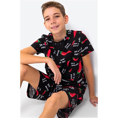 Хлопковая пижама для мальчика Happyfox
