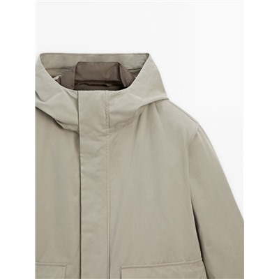 Parka interior desmontable