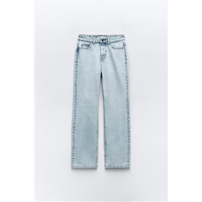 JEANS Z1975 RECTOS TIRO ALTO FULL LENGTH