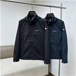 Весенняя водоотталкивающая повседневная куртка со скрытым капюшоном TOMMY JEAN*S ОРИГИНАЛ!