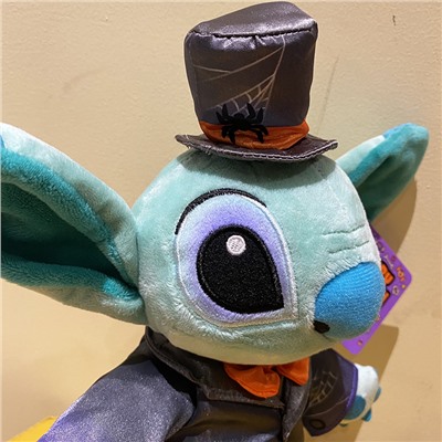 Настоящая плюшевая кукла Stitch Halloween из Диснейленда